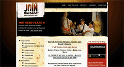 Desktop Screenshot of jointheband.com